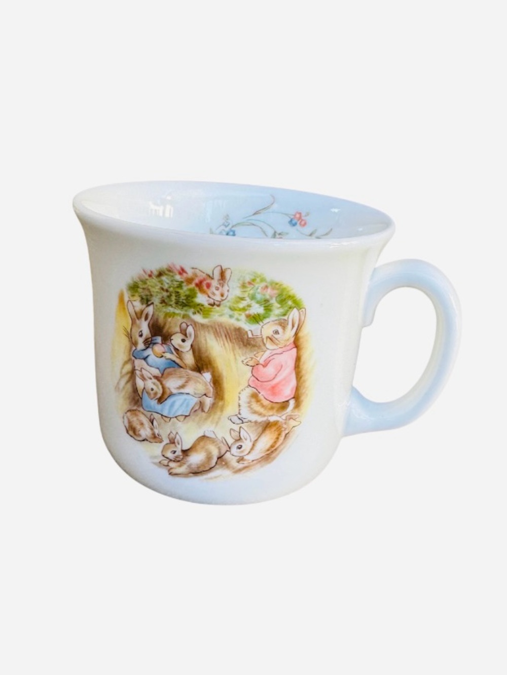 Royal Albert Beatrix Potter The Flopsy Bunnies Bone China Mug 1986